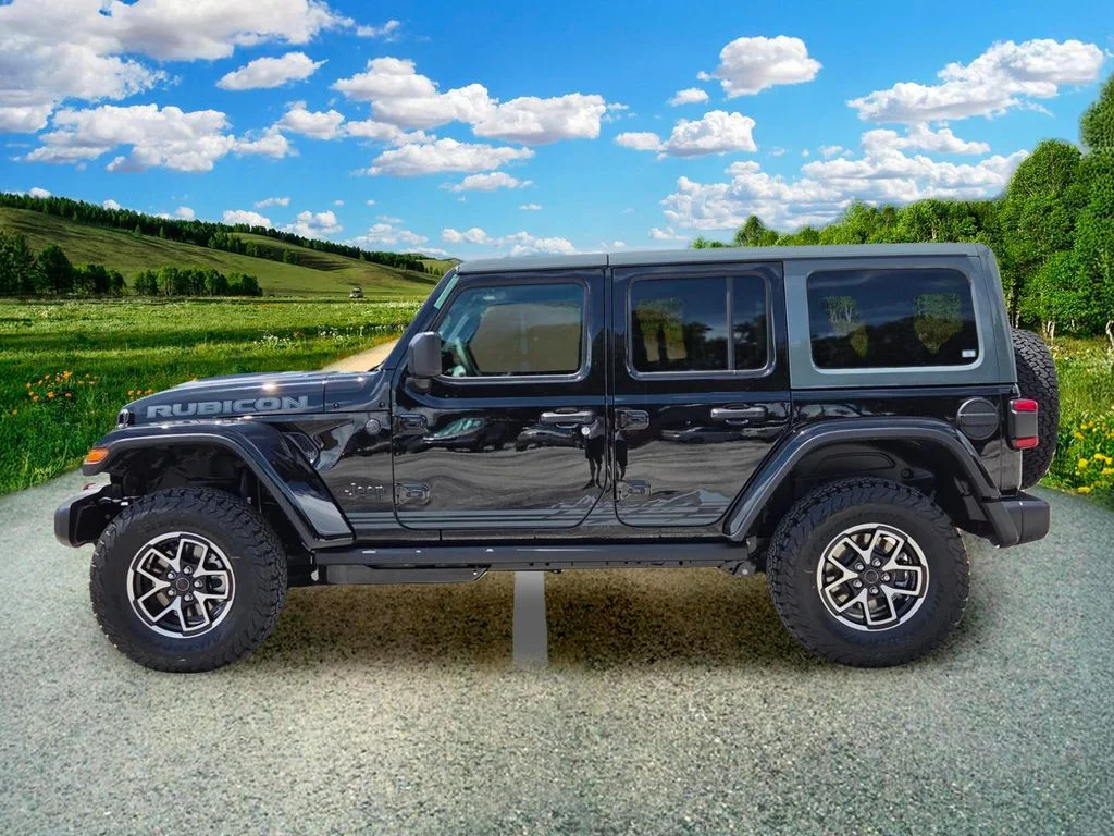 New 2026 Black Clear-Coat Exterior Paint Jeep Rubicon image 3