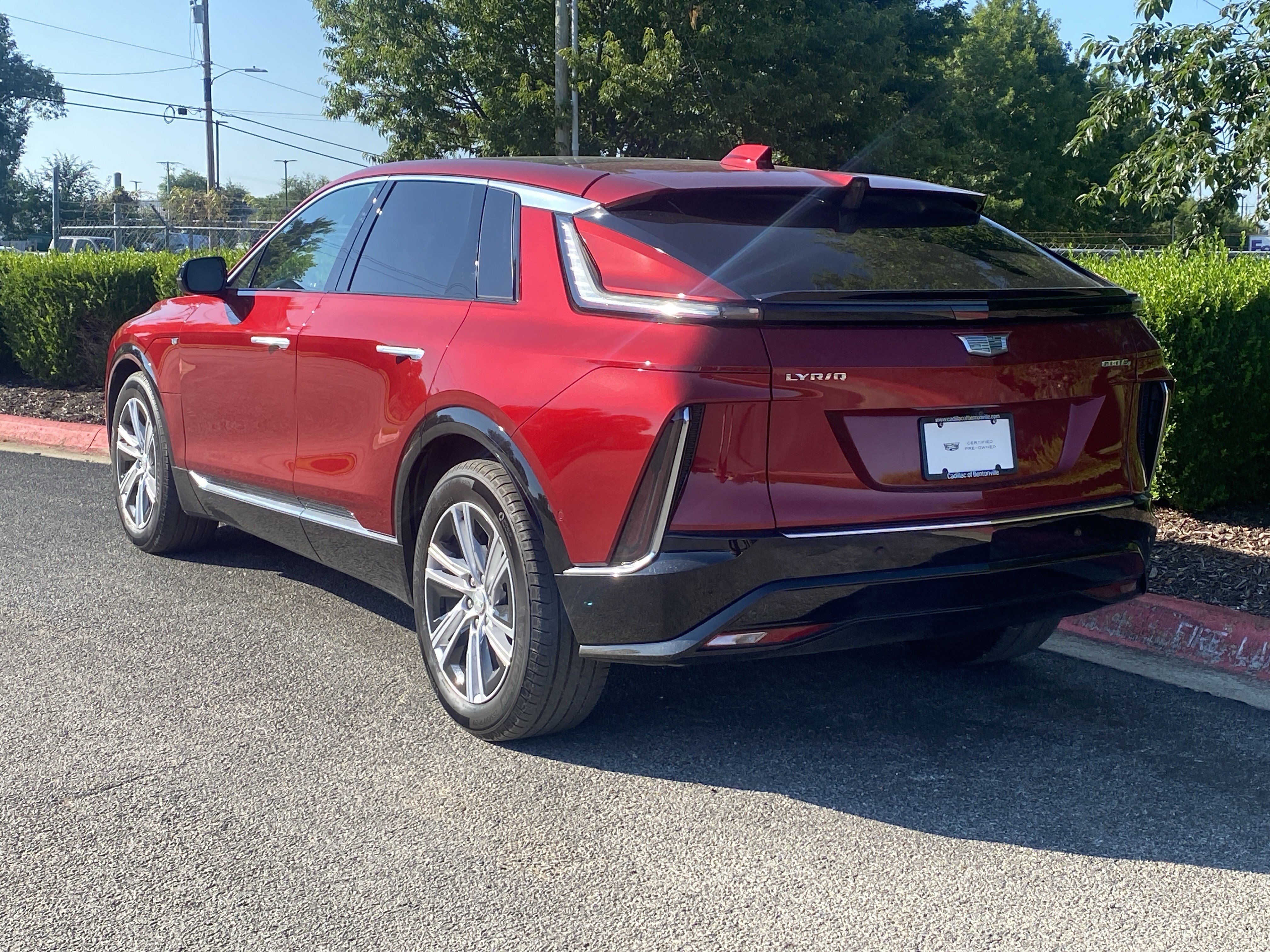 Certified Used 2024 Radiant Red Tintcoat Cadillac Tech image 9
