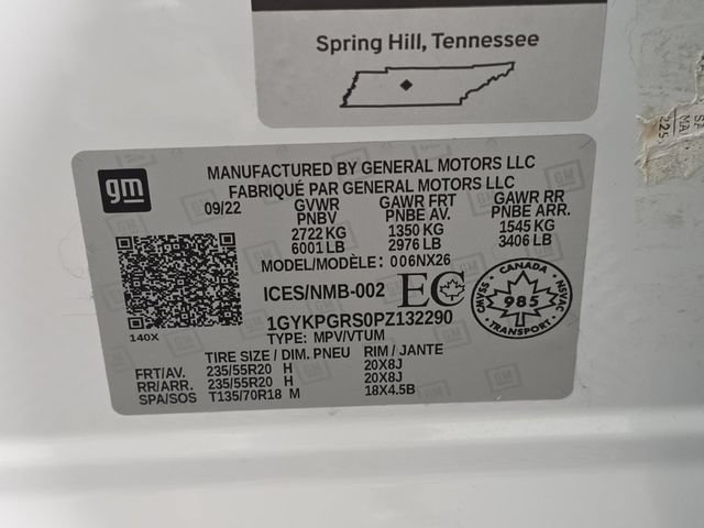 Used 2023 White Cadillac AWD Sport image 10