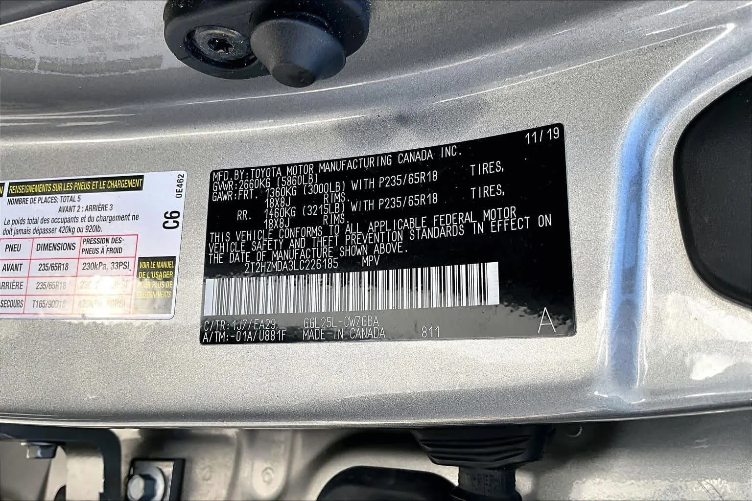 Used 2020 Atomic Silver Lexus  image 67