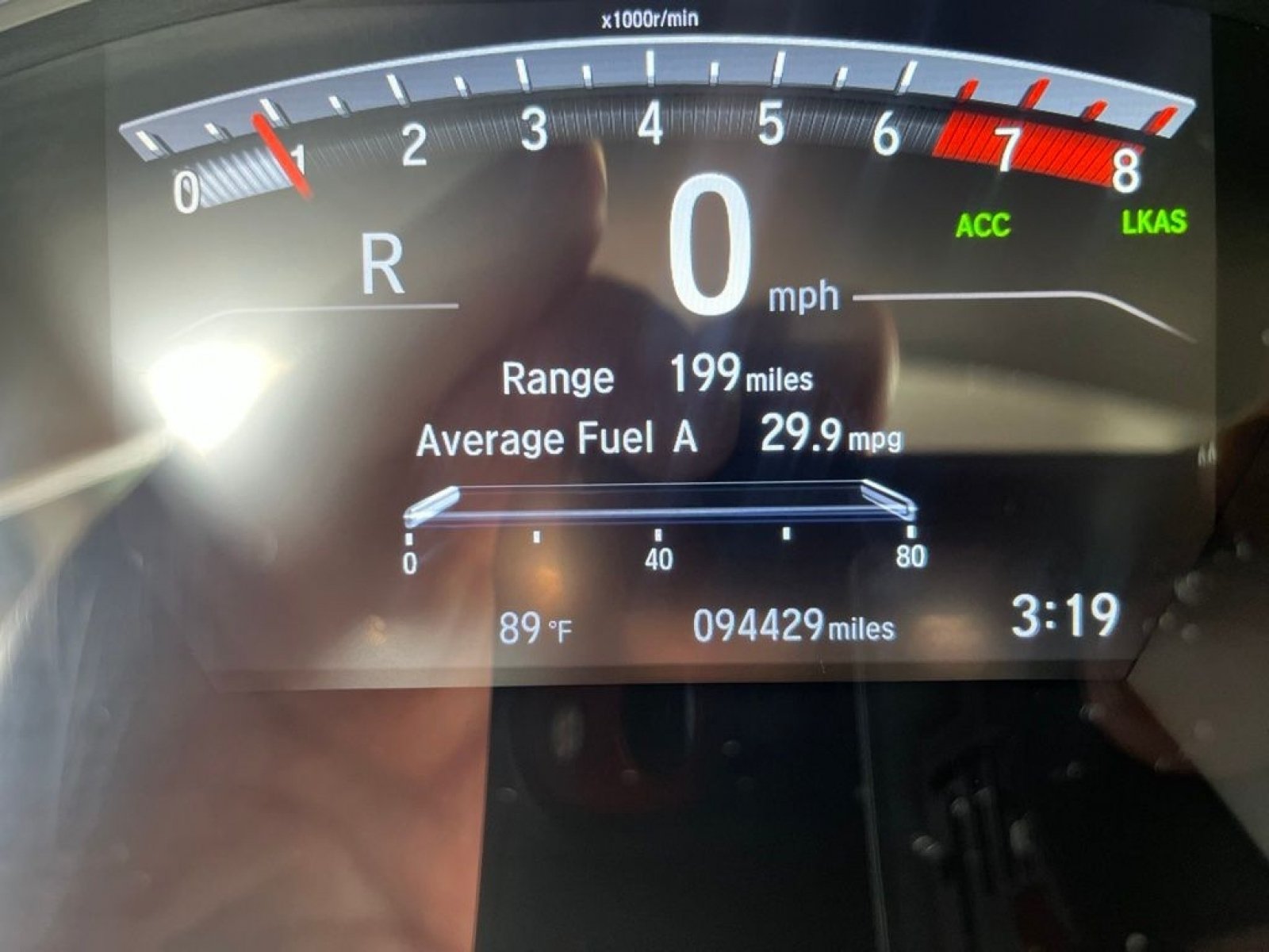 Certified Used 2019 Platinum White Pearl Honda Touring image 11
