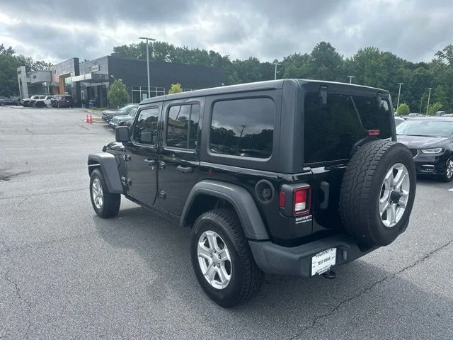 Used 2021 Black Jeep Unlimited Sport S image 5