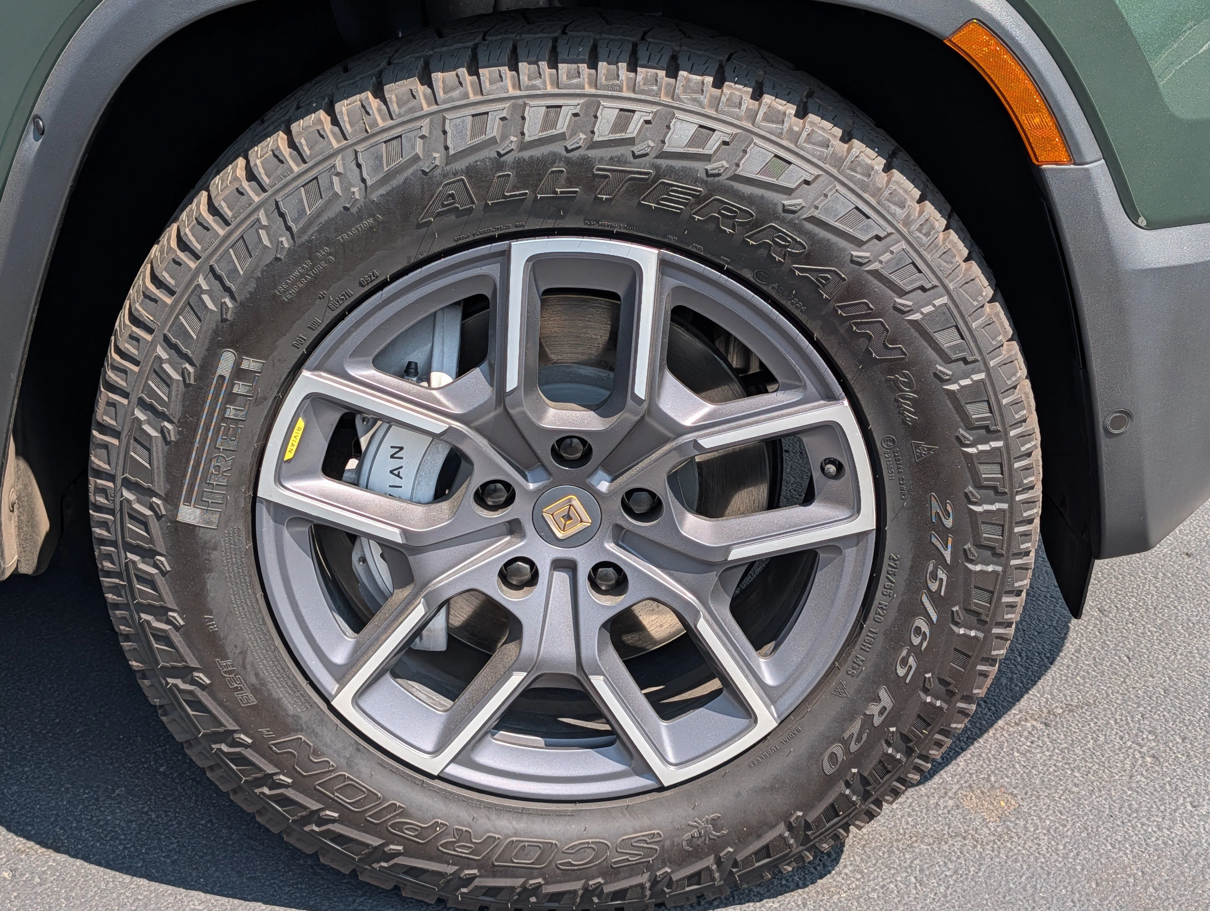 Used 2024 Forest Green Rivian Adventure image 15