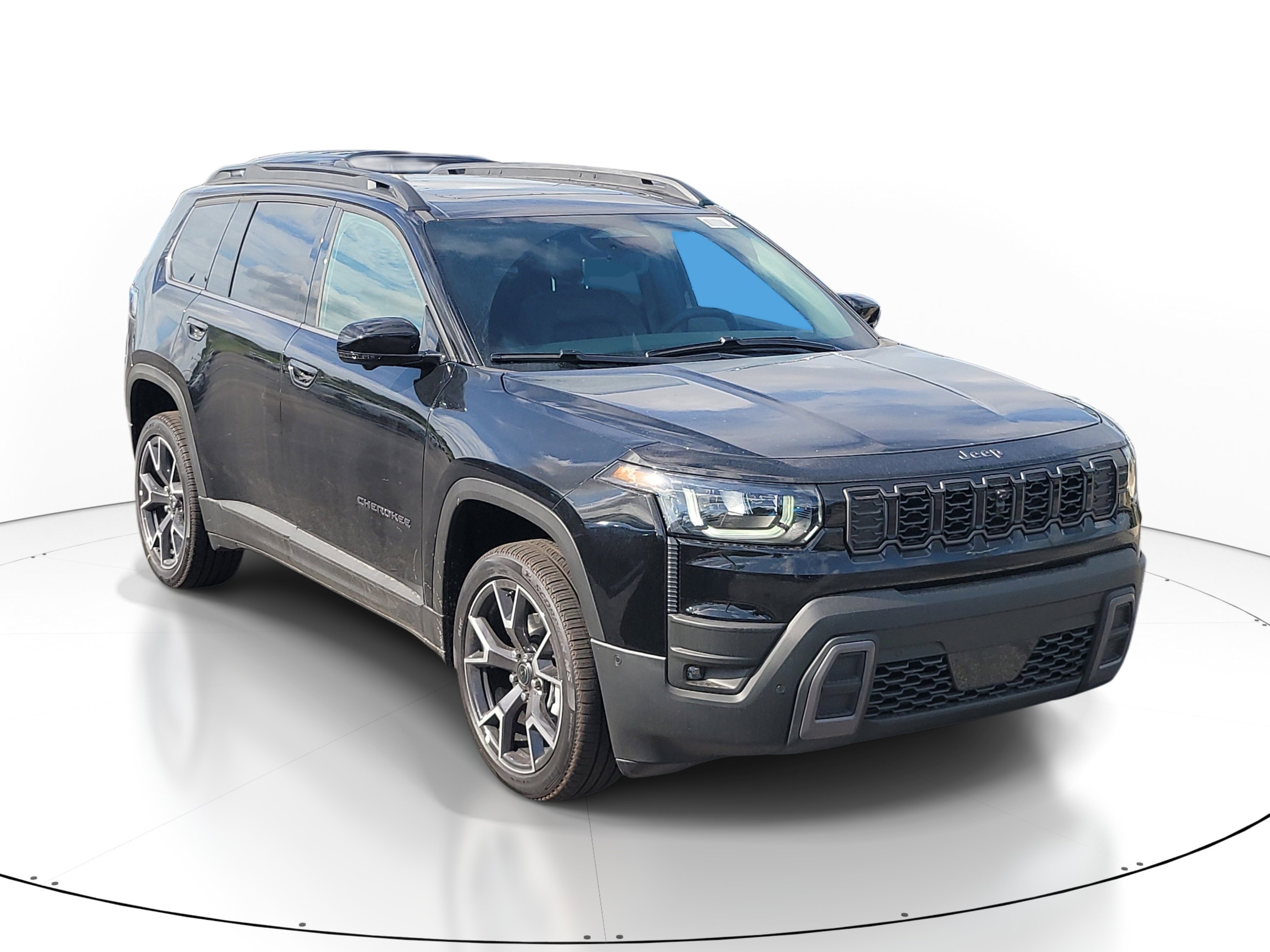 New 2026 Diamond Black Crystal Pearl-Coat Exterior Paint Jeep Overland image 1