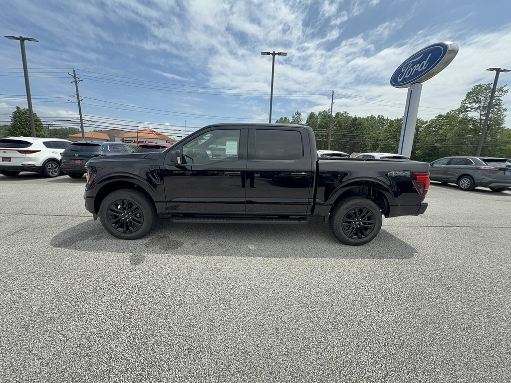 New 2026 Agate Black Metallic Ford XLT image 2