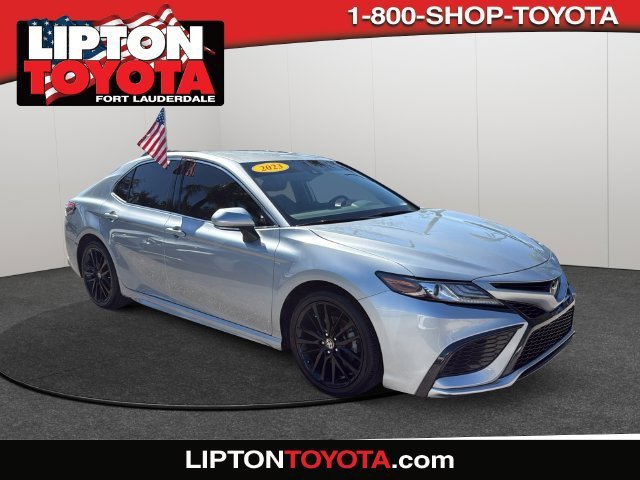 Used 2023 Celestial Silver Metallic Toyota XSE image 1