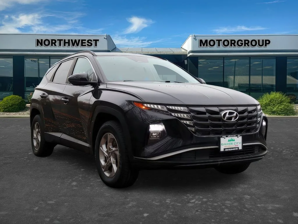 Used 2022 Phantom Black Hyundai SEL image 1