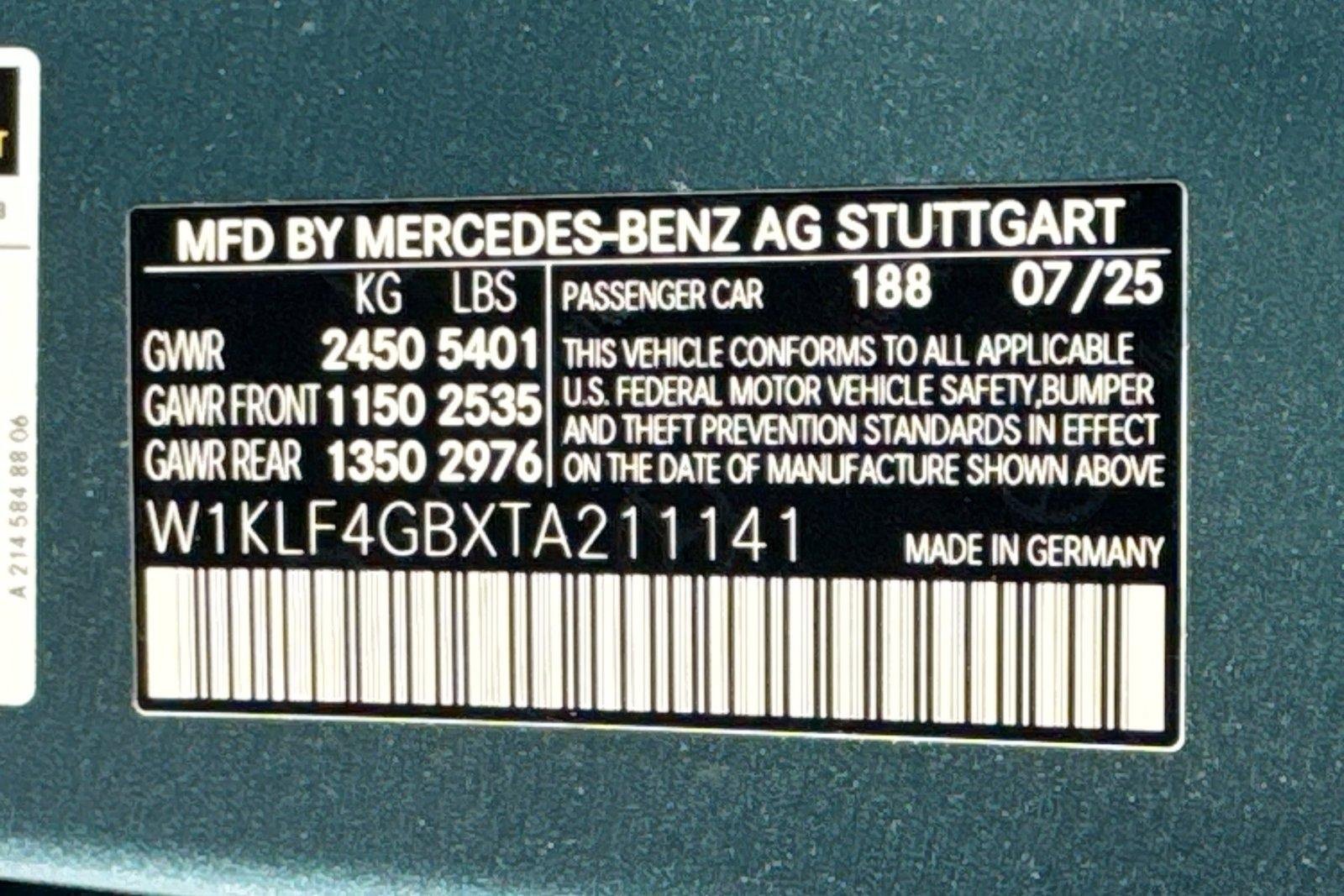 Used 2026 Verde Silver Metallic Mercedes-Benz E 350 image 30