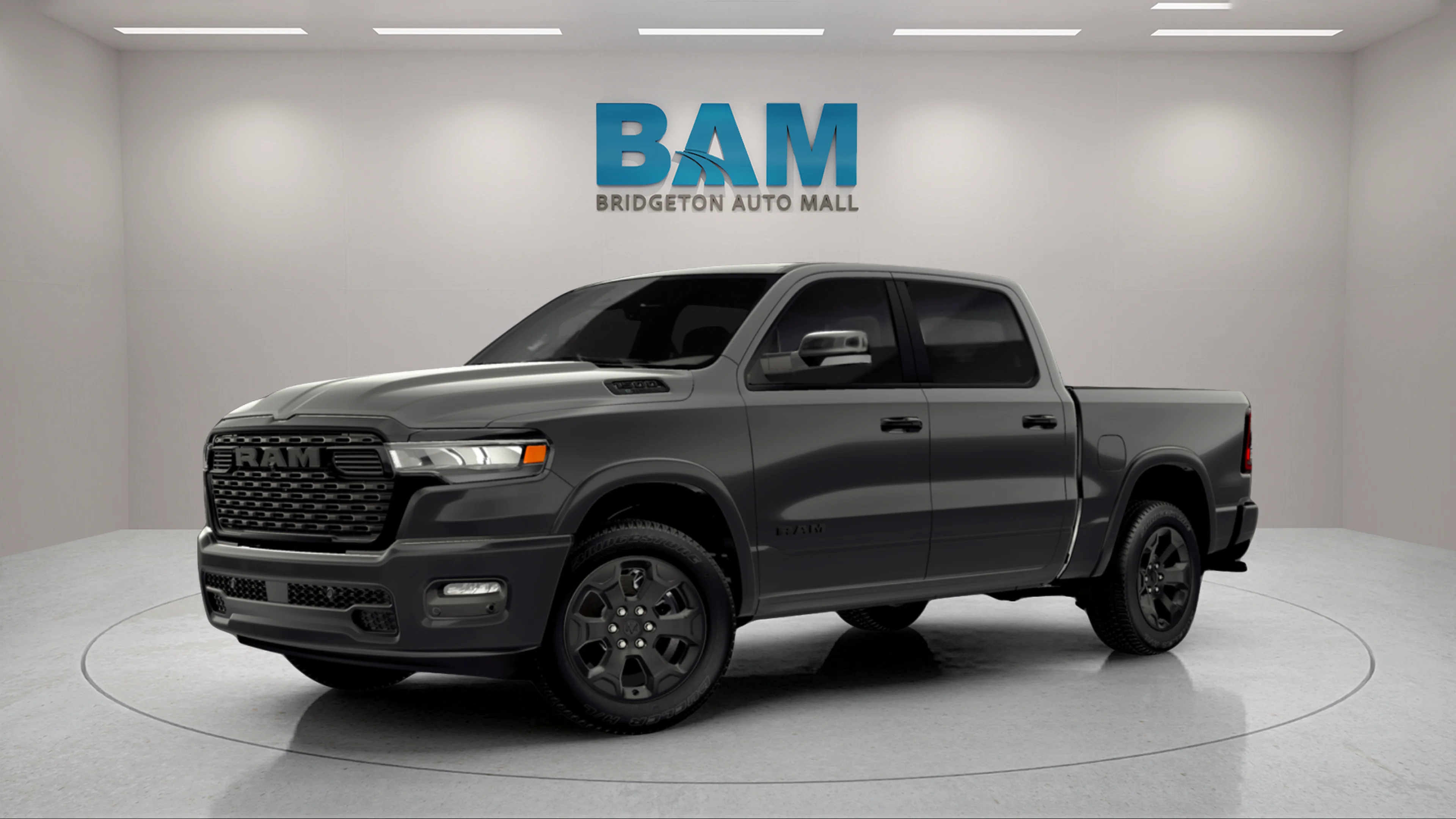 New 2026 Granite Crystal Metallic Clear-Coat Exterior Paint RAM Big Horn image 13