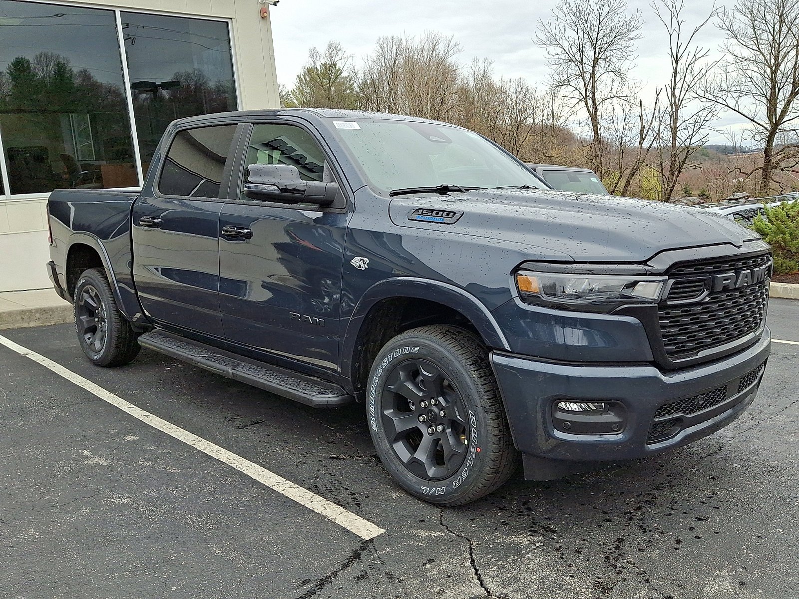 New 2026 Forged Blue Metallic Exterior Paint RAM Big Horn image 2