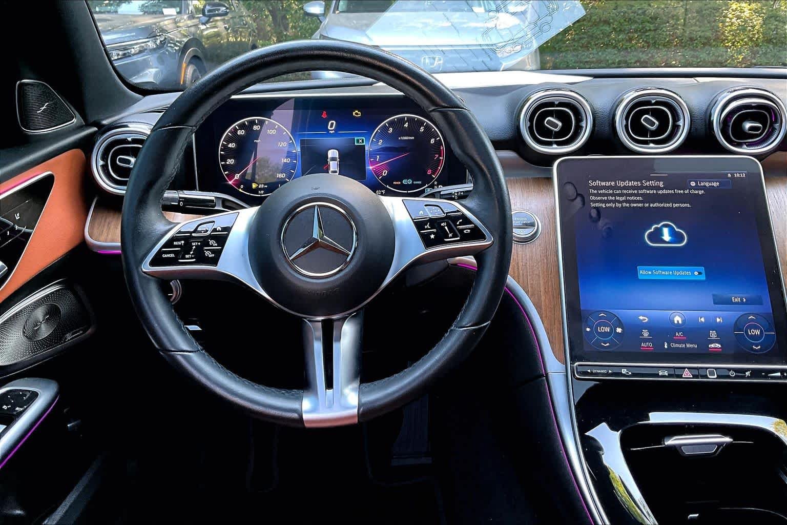 Certified Used 2022 Polar White Mercedes-Benz C 300 image 6