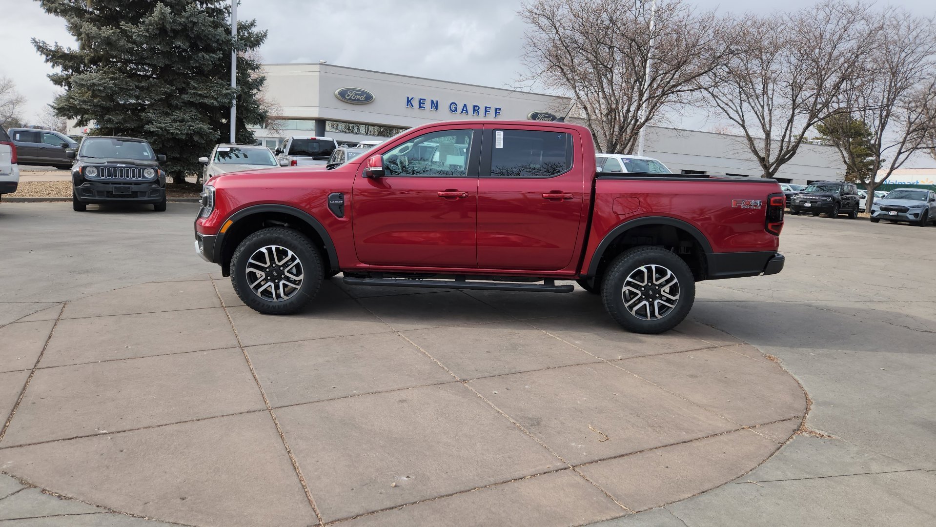 New 2025 Ruby Red Metallic Tinted Clearcoat Ford LARIAT image 6