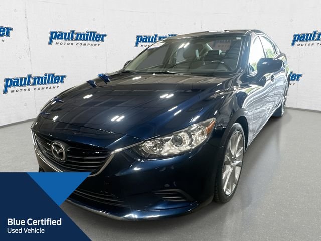 Certified Used 2017 Blue Mazda Touring image 1