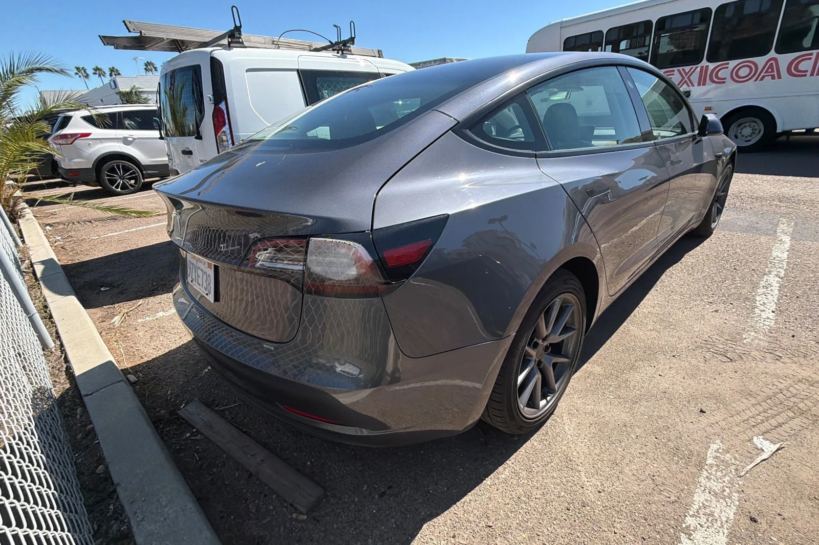 Used 2023 Gray Tesla Base image 5