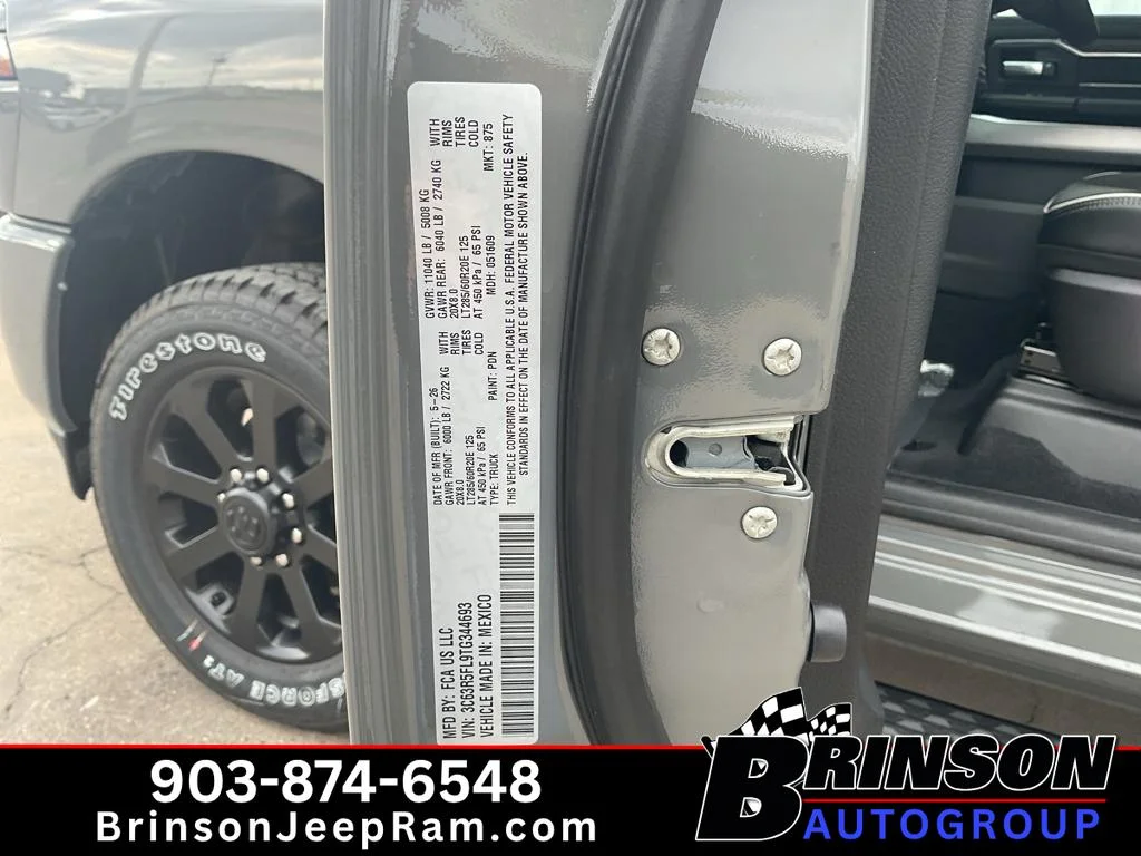 New 2026 Ceramic Gray Clearcoat Ram Laramie image 19