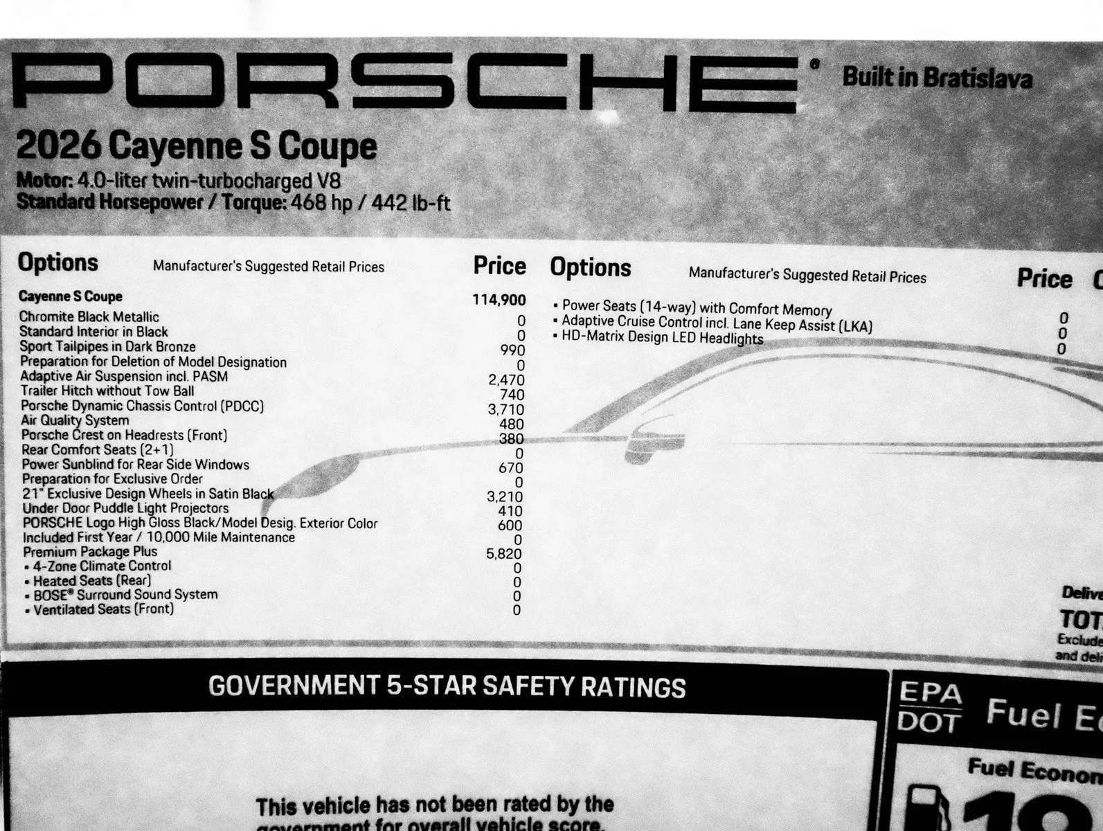 New 2026 Chromite Black Metallic Porsche S Coupe image 31