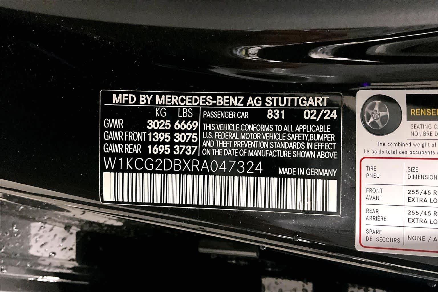 Certified Used 2024 Graphite Grey Metallic Mercedes-Benz EQS 450+ image 30