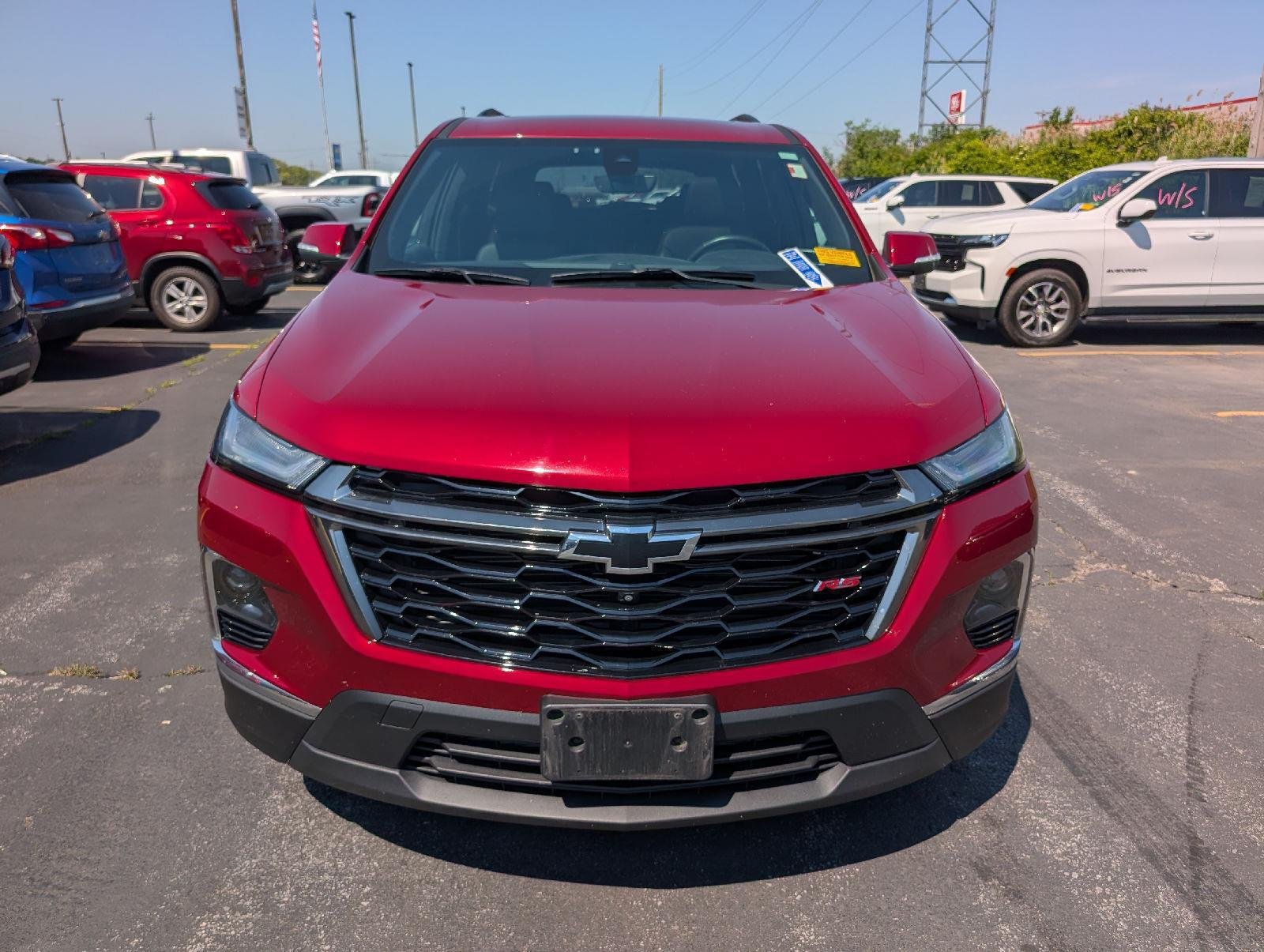 Used 2023 Radiant Red Tintcoat Chevrolet RS image 2