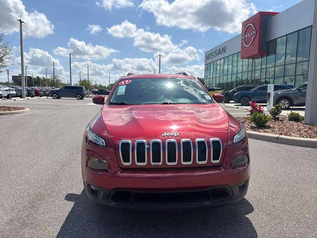Used 2017 Jeep Cherokee Latitude with VIN 1C4PJLCS8HW669779 for sale in Brooksville, FL