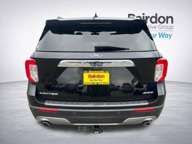 Used 2022 Black Metallic Ford Limited image 6