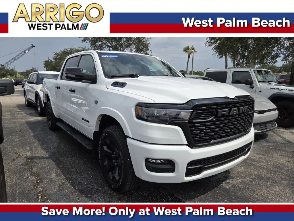 Used 2026 Bright White Clearcoat Ram Big Horn image 1