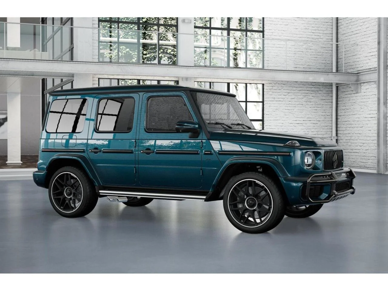 New 2027 MANUFAKTUR Sea Blue metallic Mercedes-Benz AMG® G 63 SUV image 13