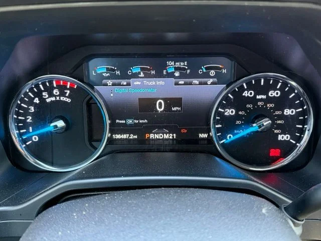 Used 2017 Magnetic Metallic Ford Lariat image 24