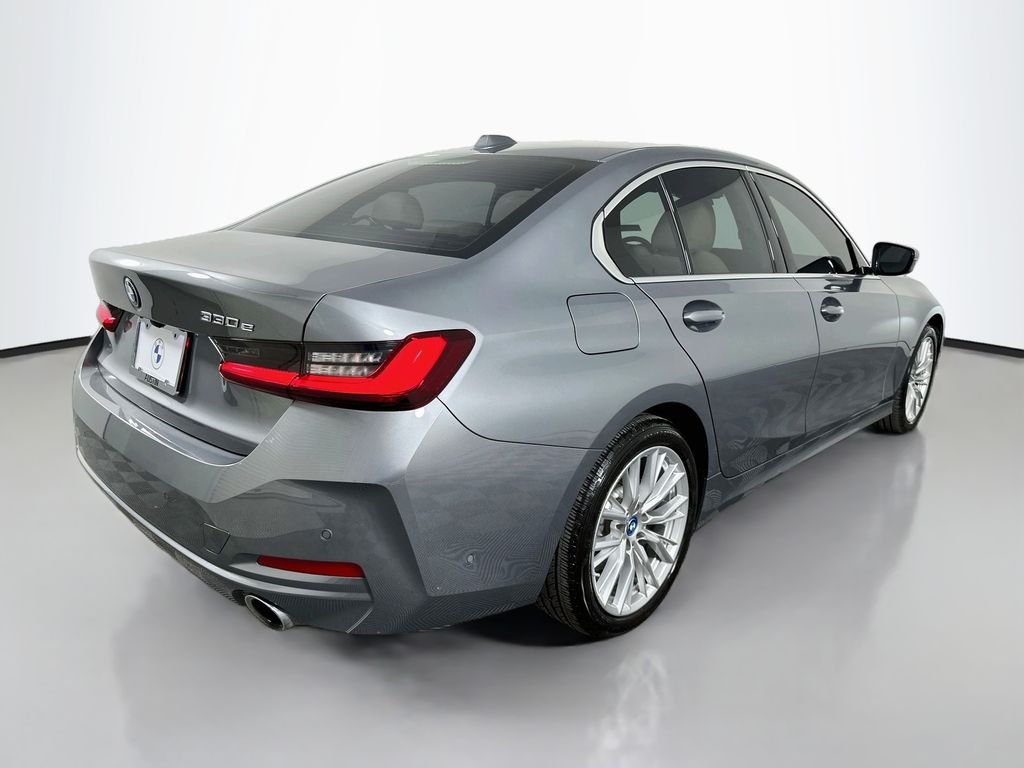 Certified Used 2024 Skyscraper Grey Metallic BMW 330e iPerformance image 5
