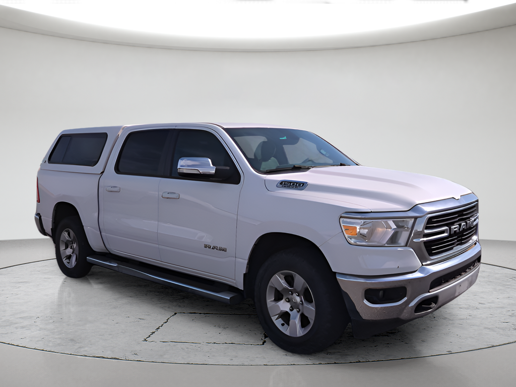 Used 2021 White Ram Big Horn/Lone Star image 1