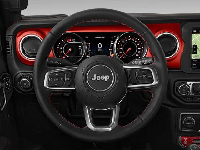 Used 2024 Bright White Clearcoat Jeep Rubicon image 8
