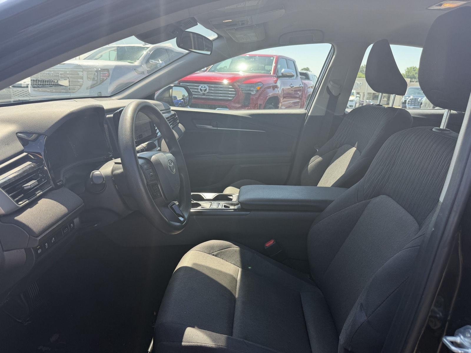Used 2025 Midnight Black Metallic Toyota LE image 11