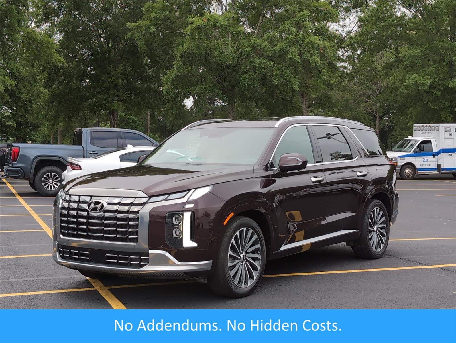 Used 2024 Sierra Burgundy Hyundai Calligraphy image 1