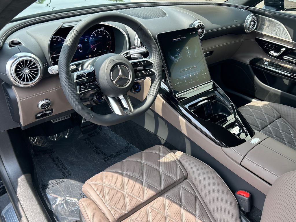 New 2027 Obsidian Black Metallic Mercedes-Benz AMG® SL 43 Roadster image 16