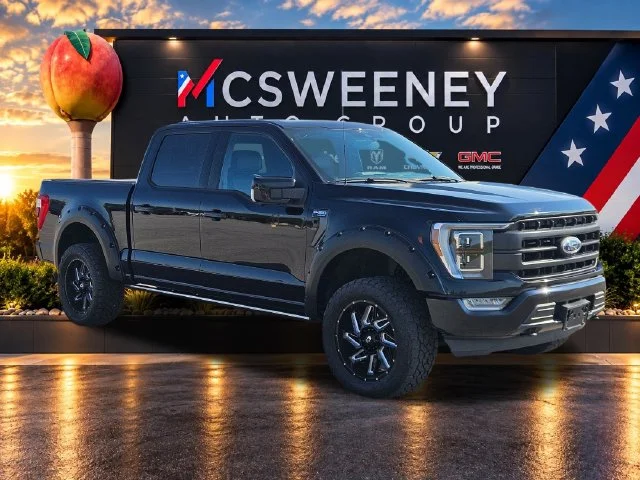 Used 2021 Black Ford Lariat image 7
