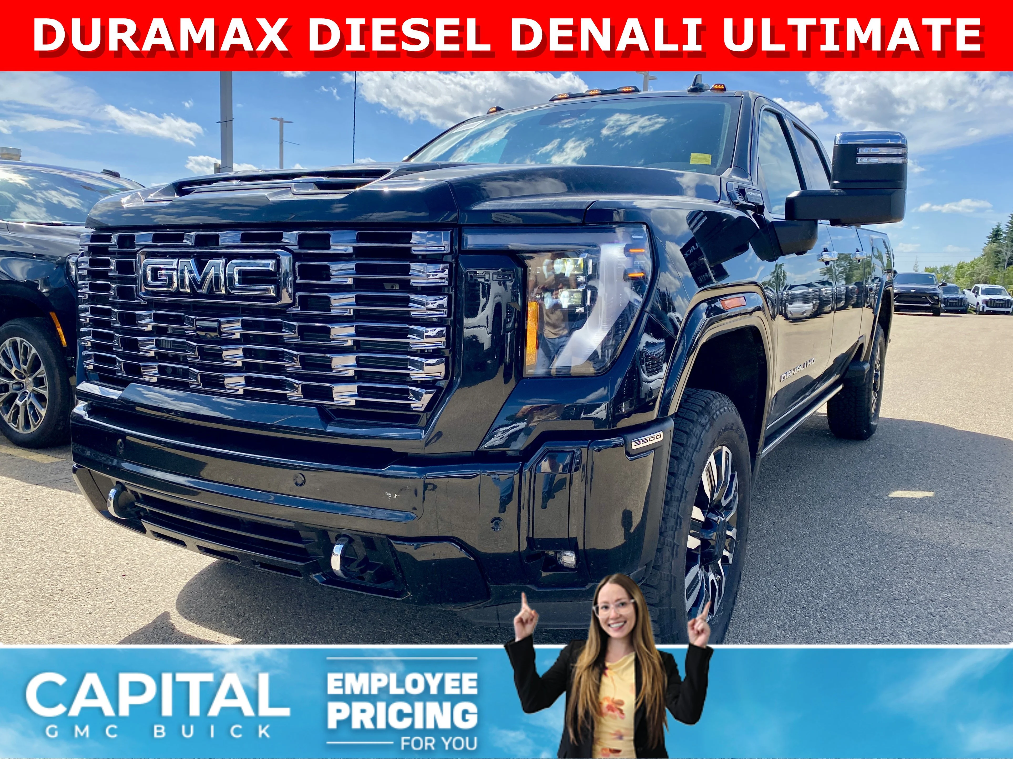 New 2026 ONYX BLACK GMC Denali Ultimate image 1
