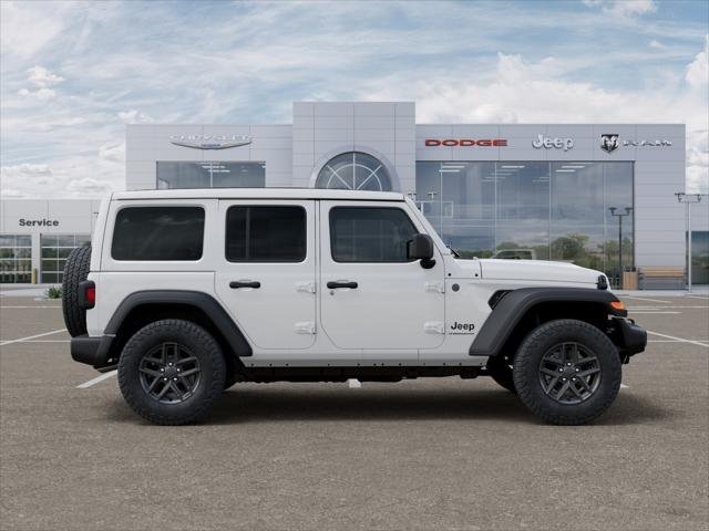 New 2026 Bright White Clear-Coat Exterior Paint Jeep Sport S image 47
