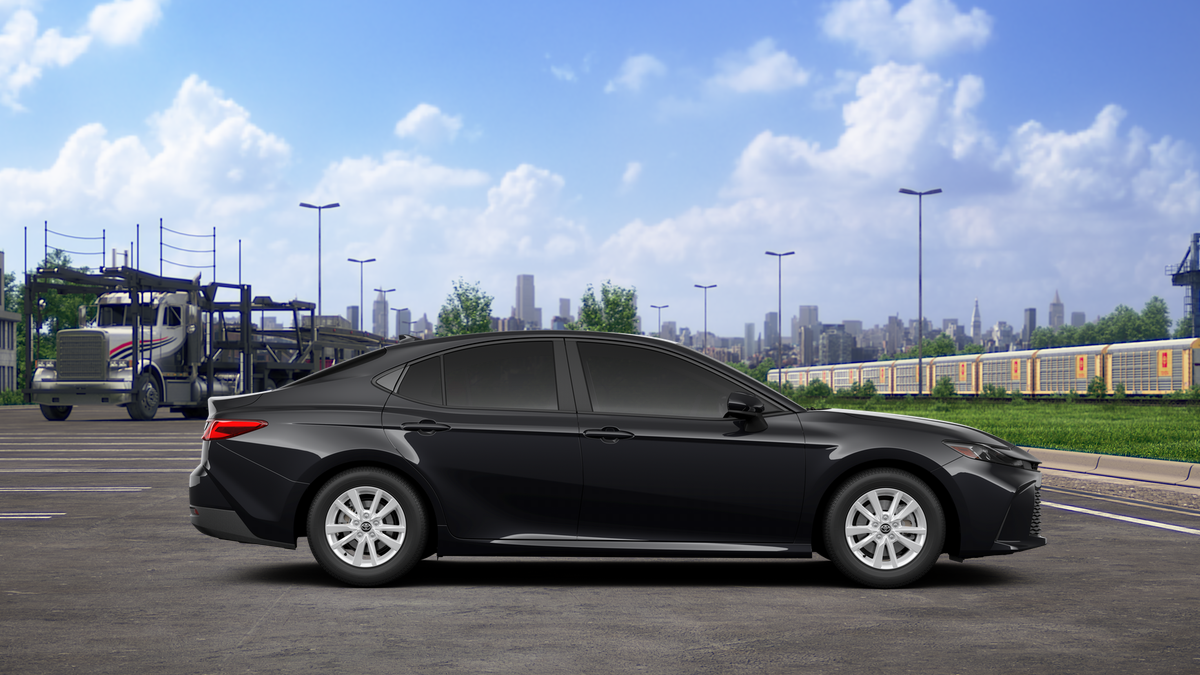 New 2026 Midnight Black Metallic Toyota LE image 12