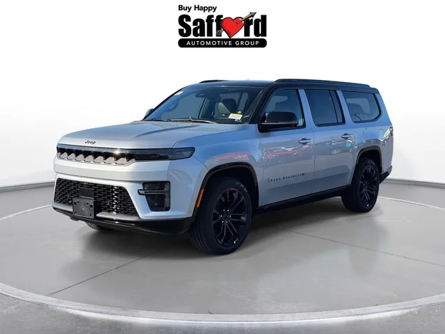 New 2026 Jeep Grand Wagoneer L Summit Obsidian 4D Sport Utility in