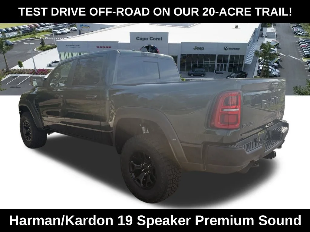 New 2026 Serrano-Green Metallic Exterior Paint RAM RHO image 6