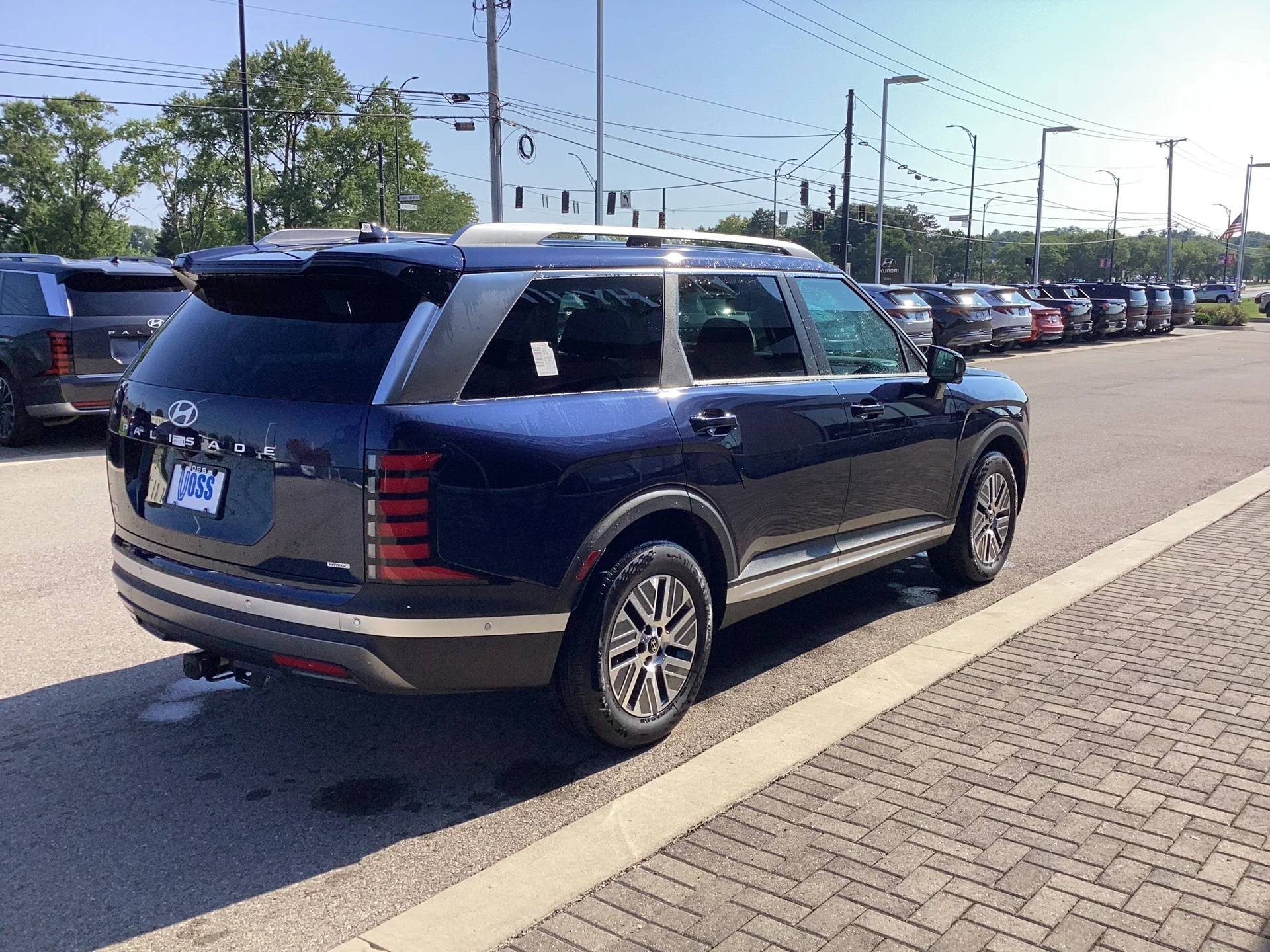 New 2026 Classy Blue Pearl Hyundai SEL Premium 7P image 10