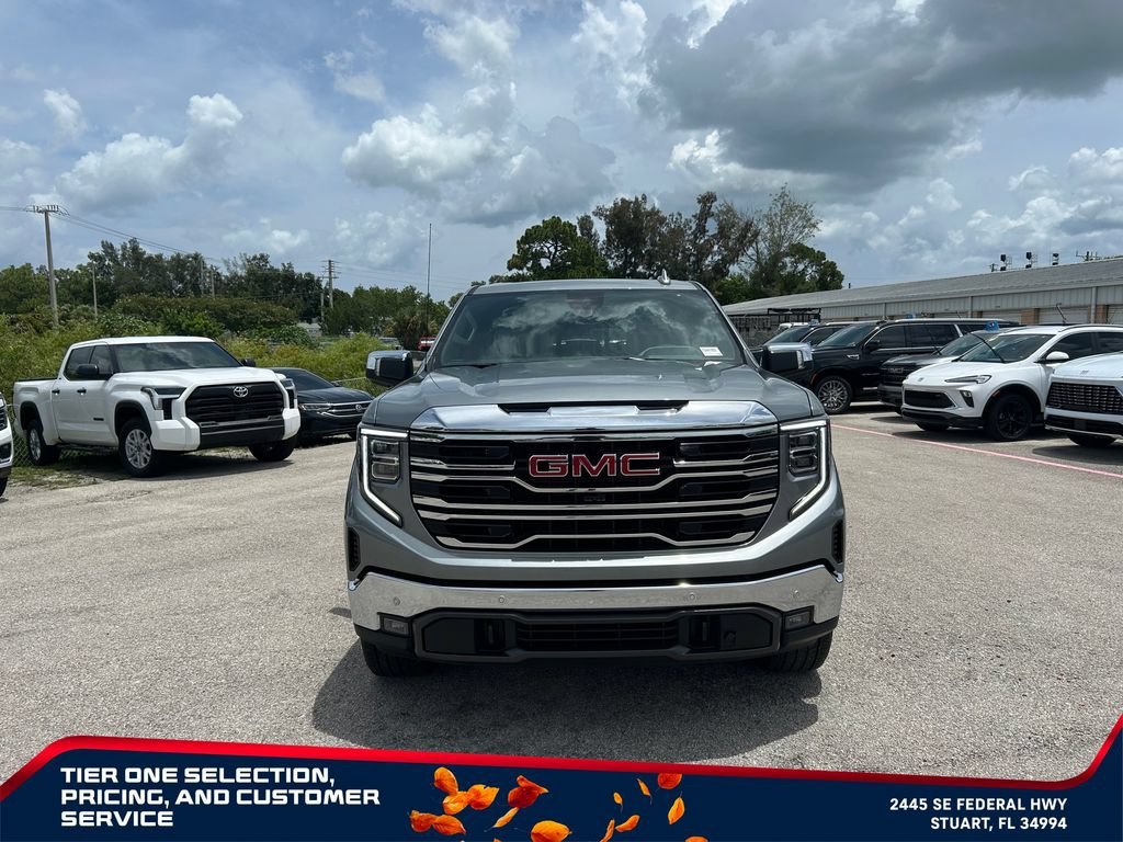 New 2026 Sterling Metallic GMC SLT image 3