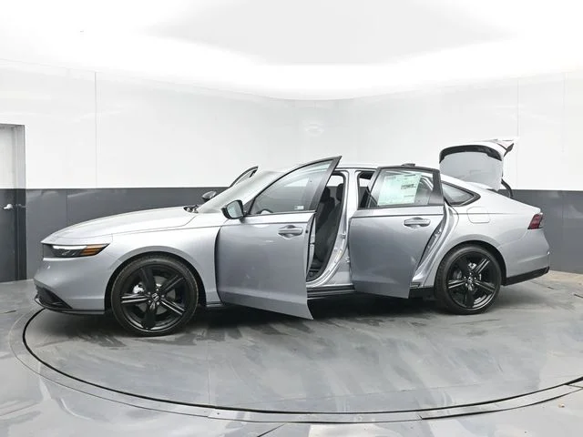 New 2026 Solar Silver Metallic Honda Sport-L Hybrid image 55