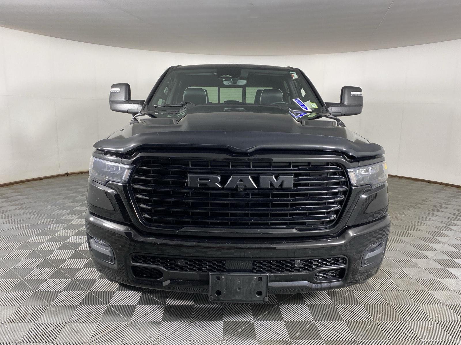 Used 2025 Diamond Black Crystal Pearlcoat Ram Laramie image 12