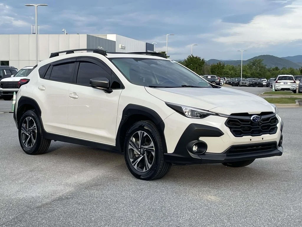 Certified Used 2024 Crystal White Pearl Subaru Premium image 1