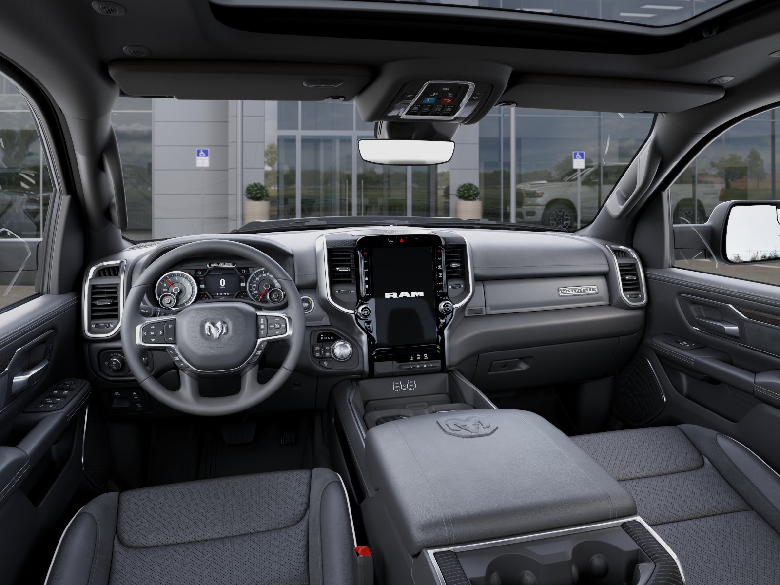 New 2026 Forged Blue Metallic Exterior Paint RAM LARAMIE image 14