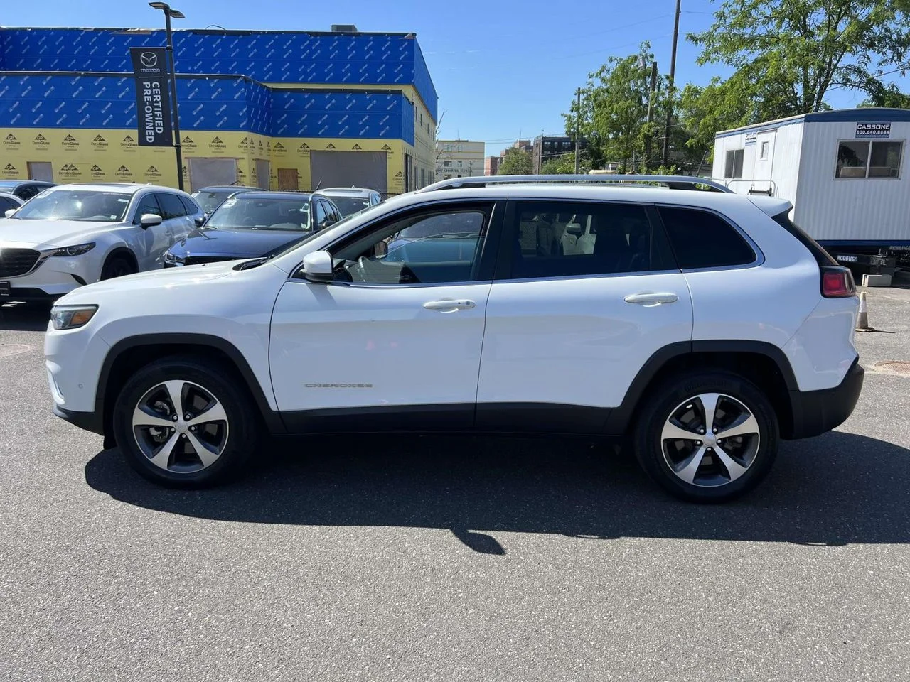 Used 2021 Bright White Clearcoat Jeep Limited 4x4 image 11