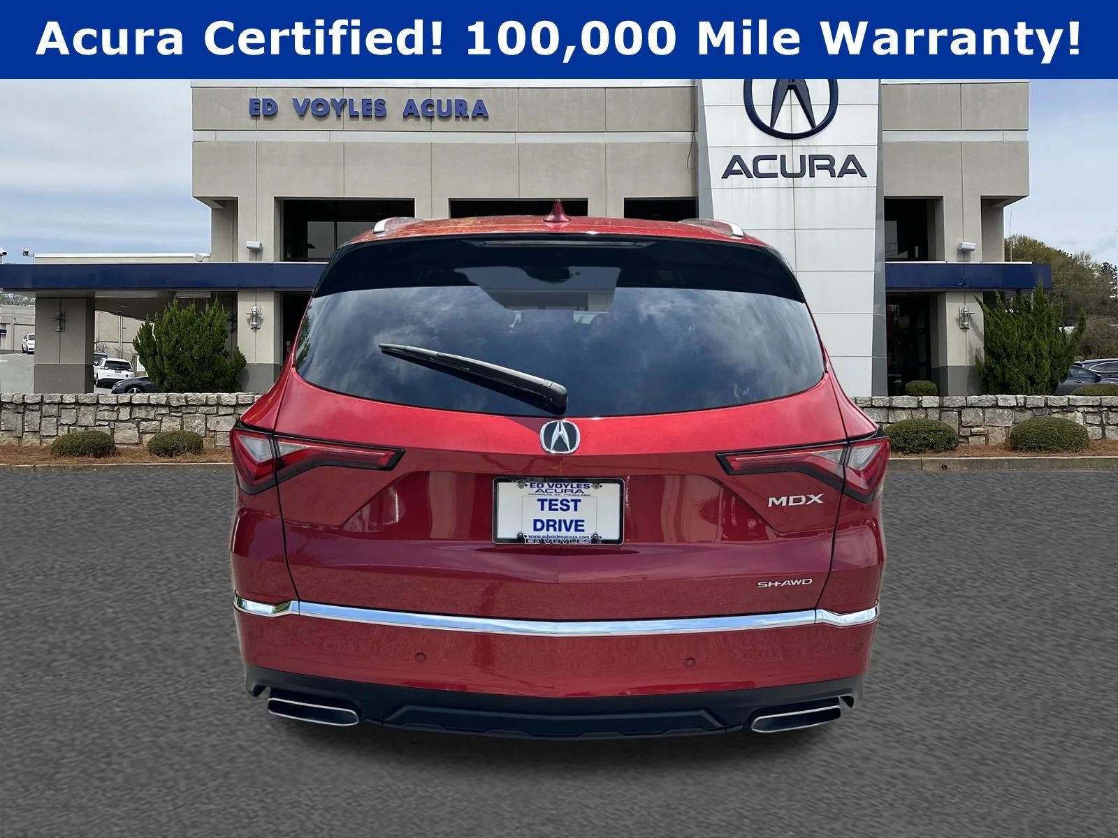 Certified Used 2023 Performance Red Pearl Acura SH-AWD ADVANCE image 6