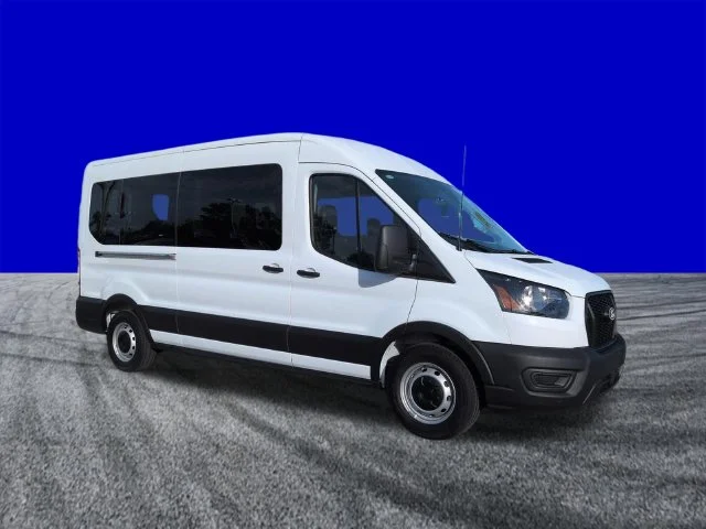 New 2026 Oxford White Ford Passenger Van XL image 2