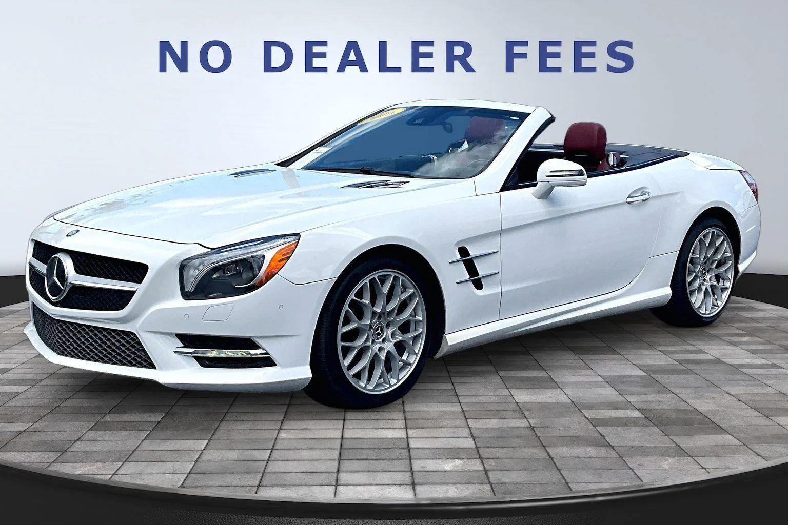 Used 2016 Polar White Mercedes-Benz SL 400 image 1