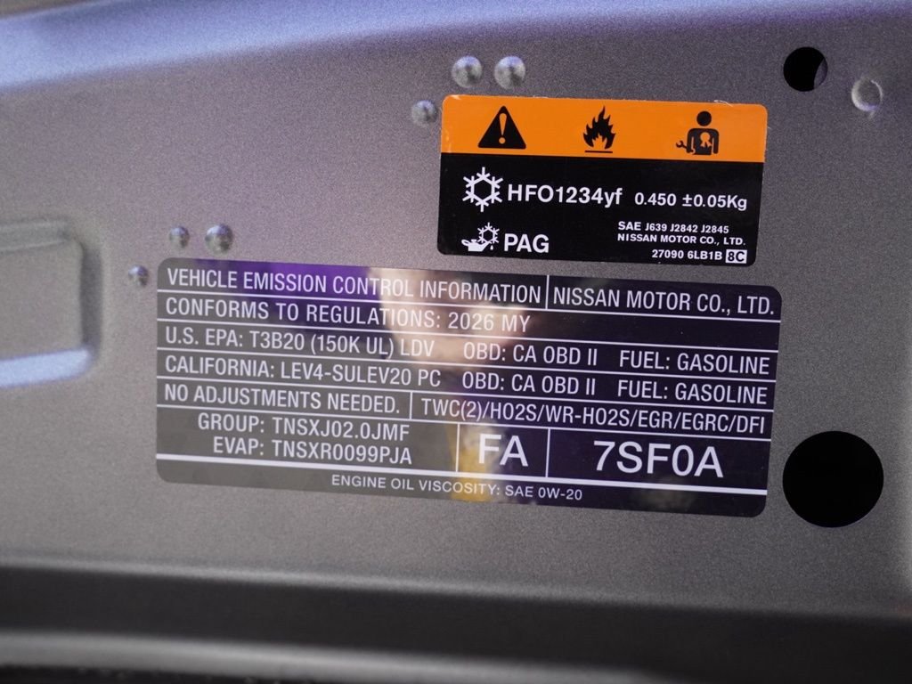 New 2026 Gray Nissan SR Premium image 24